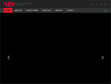 Tablet Screenshot of keyarchitect.com